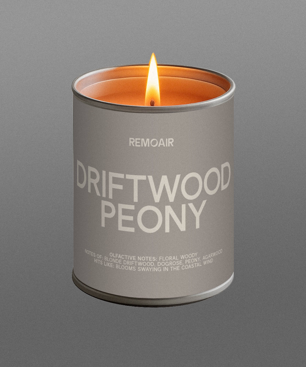 Driftwood Peony - doftljus (3-pack)