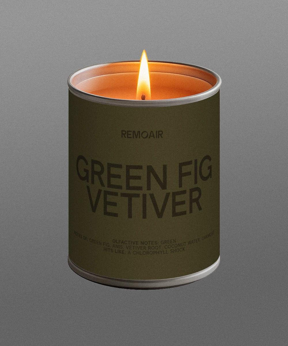 Green Fig Vetiver - doftljus (3-pack)