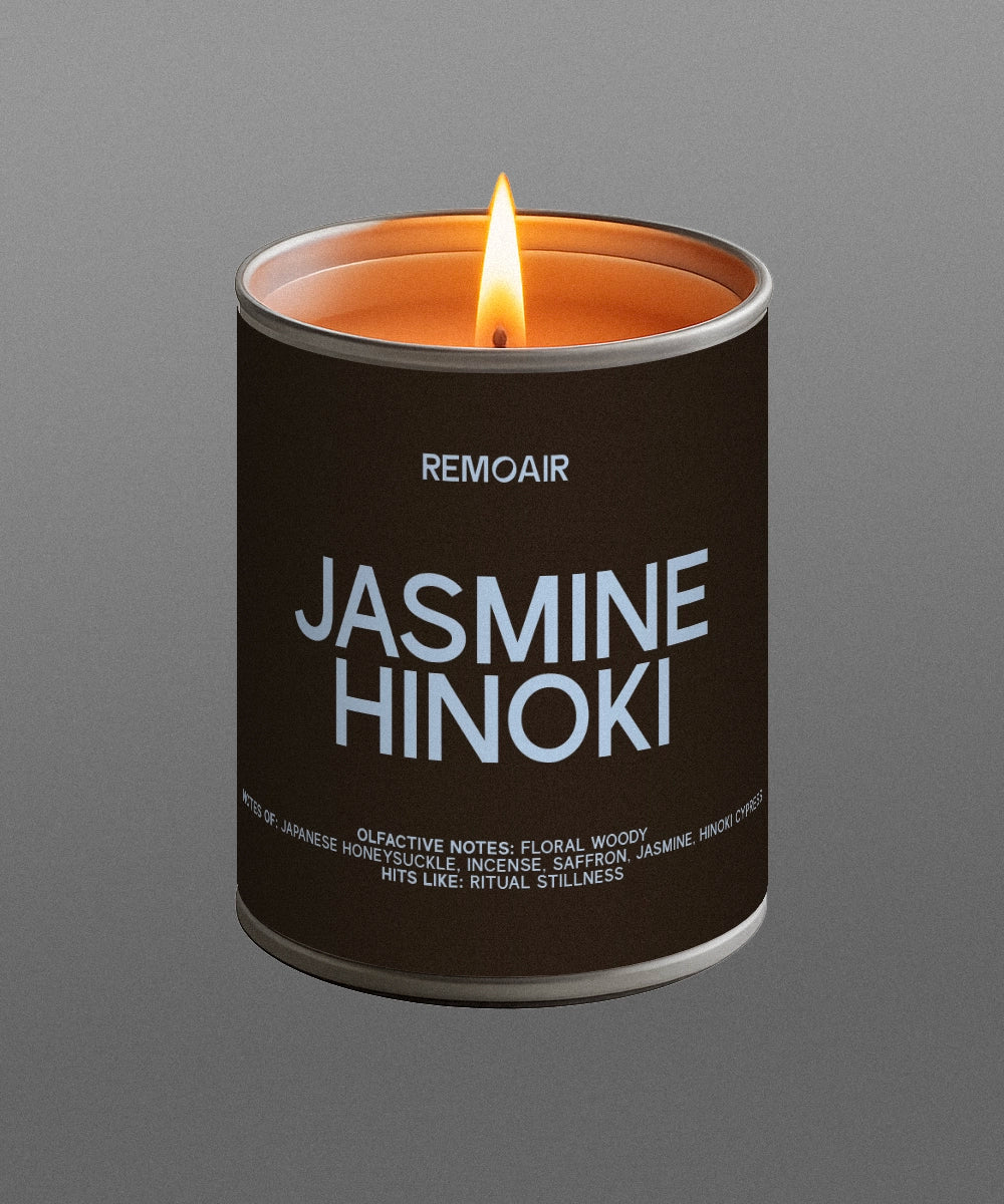 Jasmin Hinoki - doftljus (3-pack)