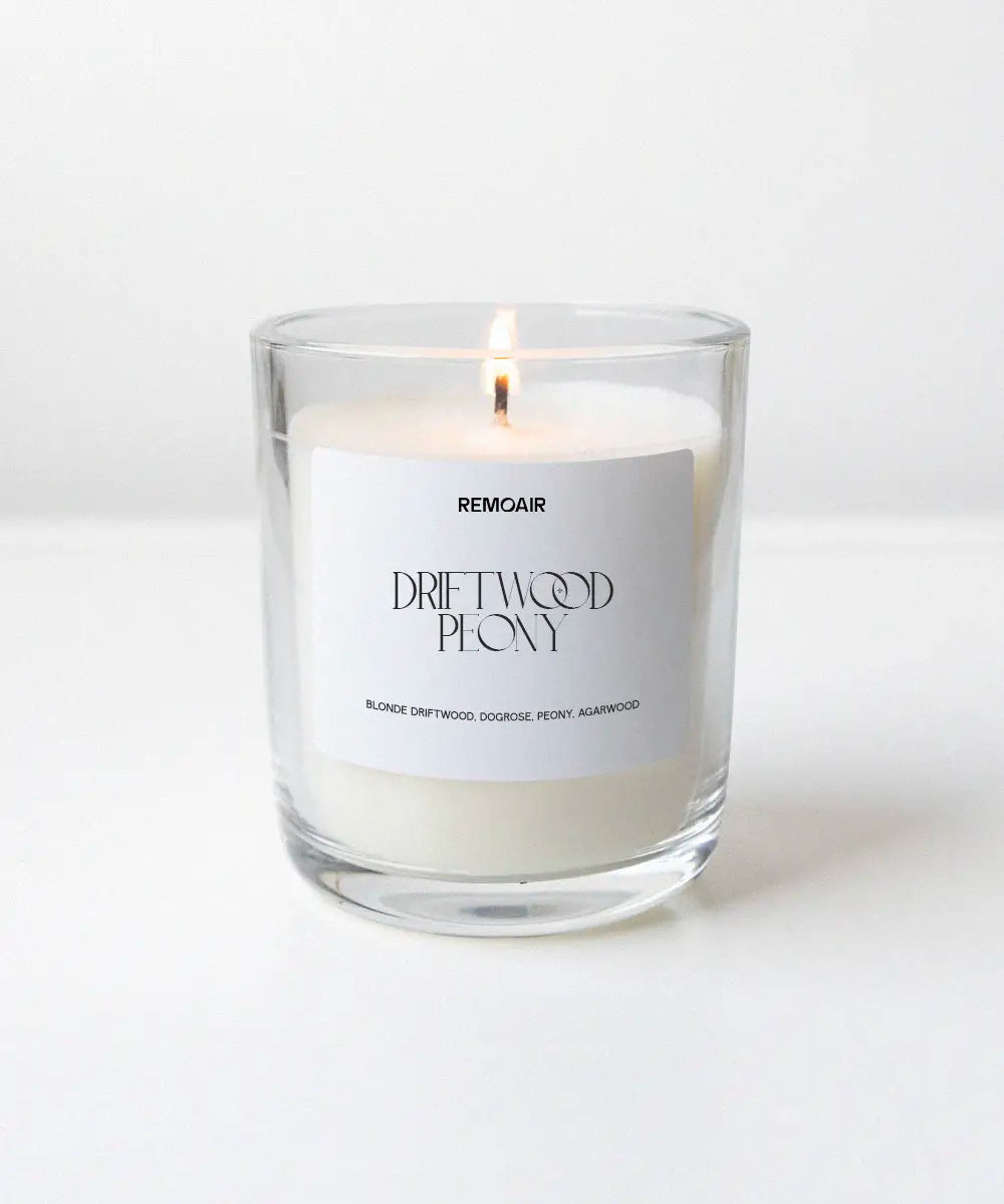 Driftwood Peony - doftljus glas (3-pack)