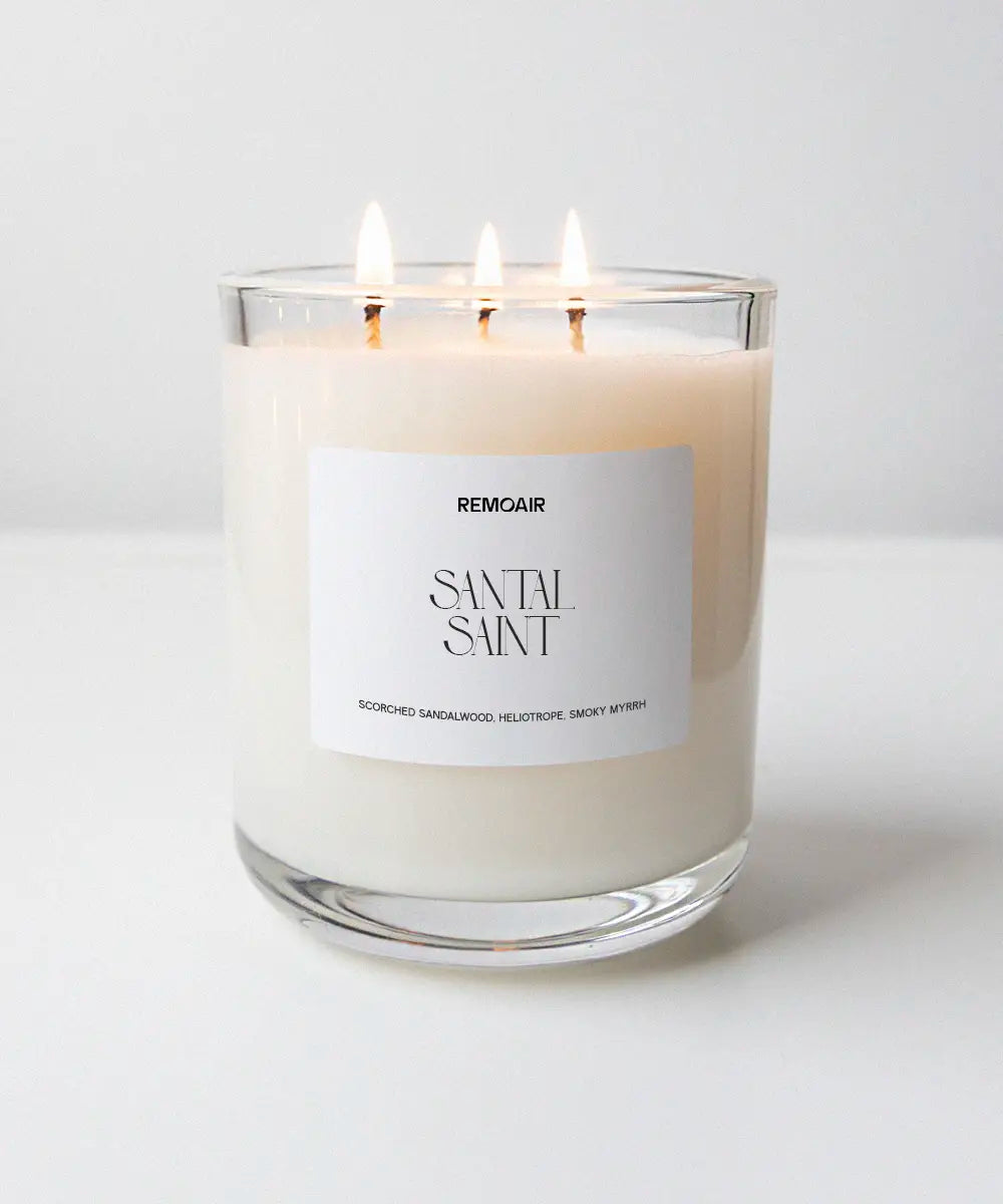 Santal Saint - doftljus glas (3-pack)