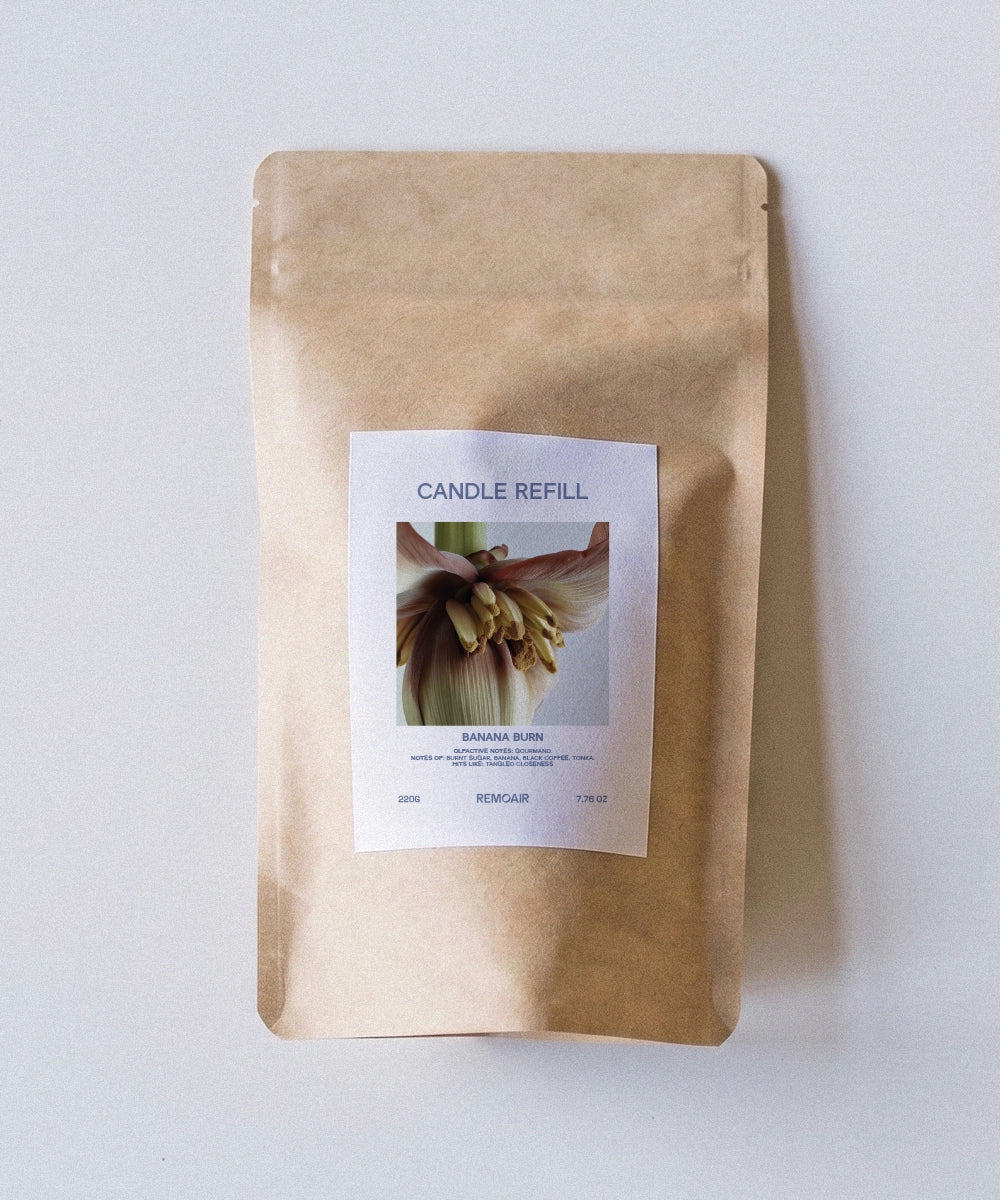 Banana Burn - refill doftljus (3-pack)
