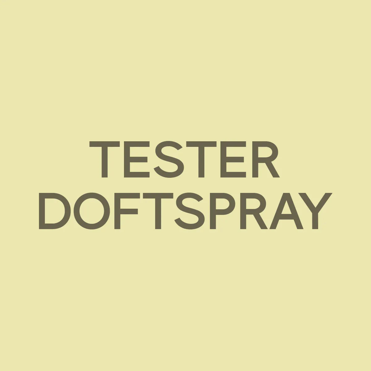 Tester - Doftspray
